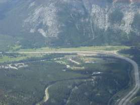 We Rambled right past the famous Banff Airport.
Help keep it open ! 
